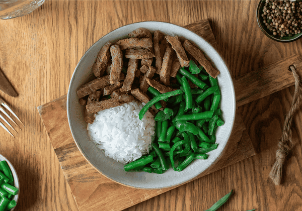Repas Athlète : Émincé de bœuf aux légumes
