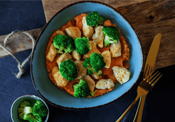 Poulet enrobé de noix de coco