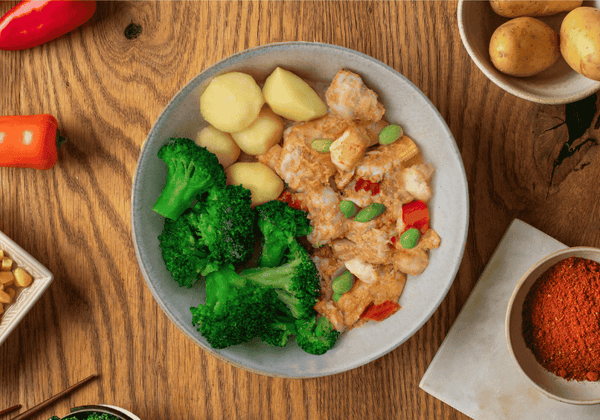 Thai Pa Naeng au poulet