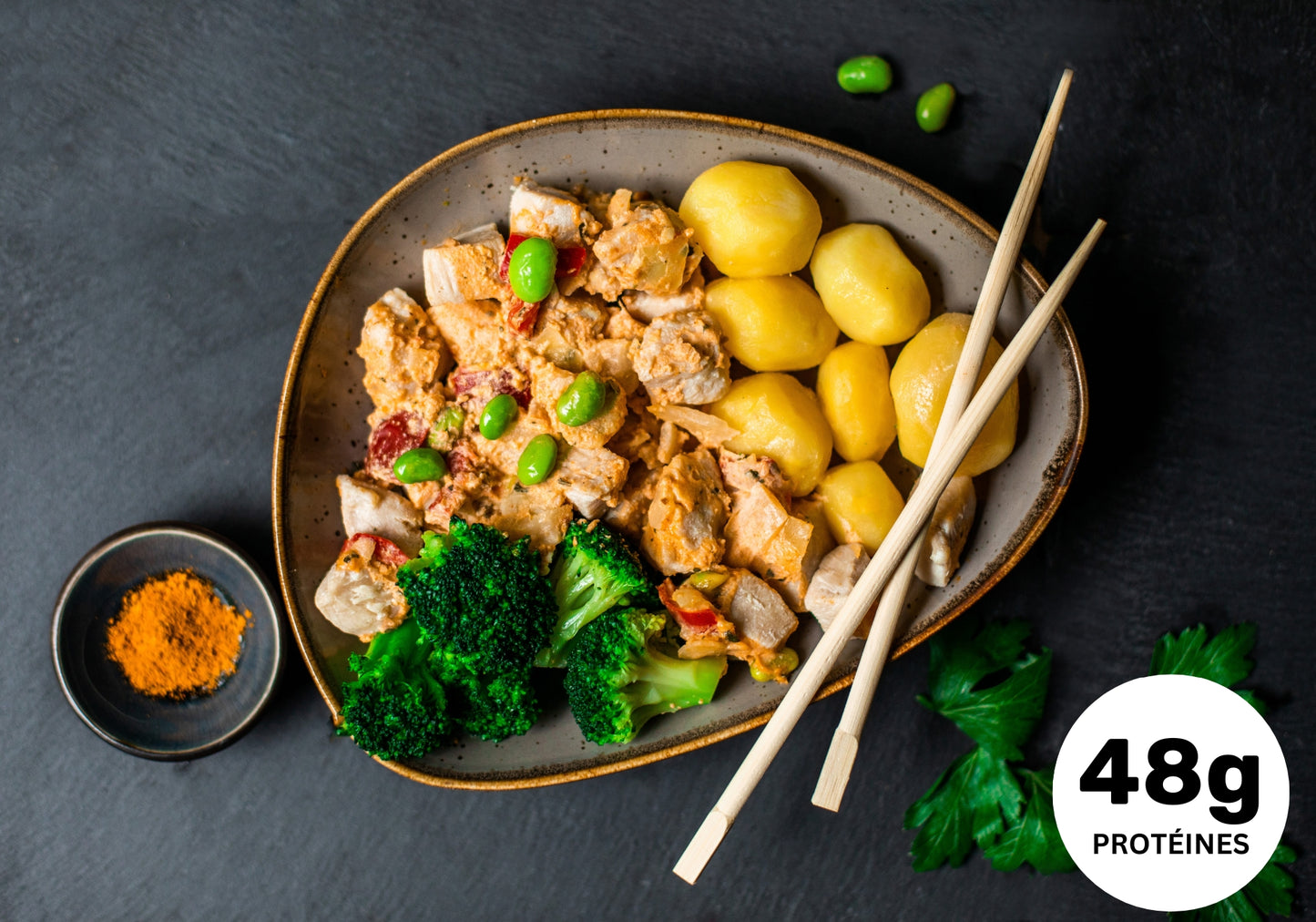 • Thai Pa Naeng au poulet