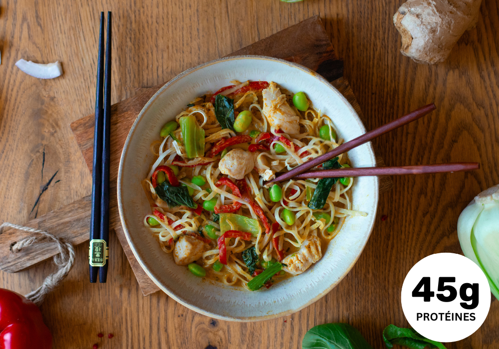 • Soupe thaï protéinée