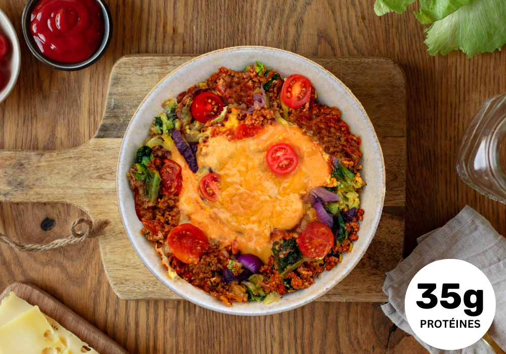 • Cheeseburger Bowl