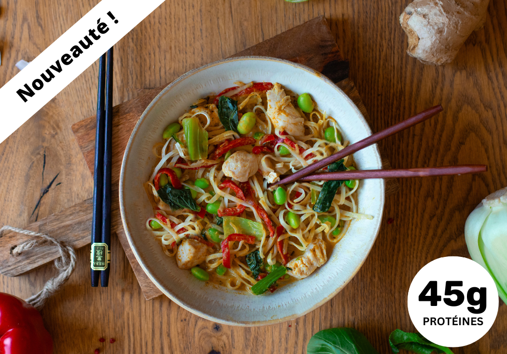 Soupe thaï protéinée