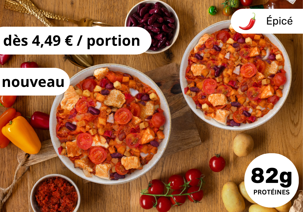 ~ Poulet Façon Buffalo & Pommes de Terre (XL, 2 Portions)