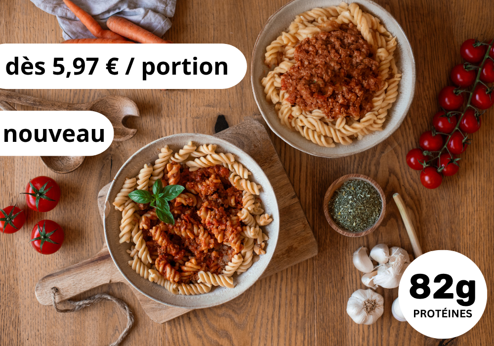 • 🌱 Bolognaise Vegan (XL, 2 Portions)