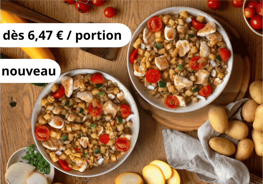 • Poêlée Méditerranéenne au Poulet (XL, 2 Portions)