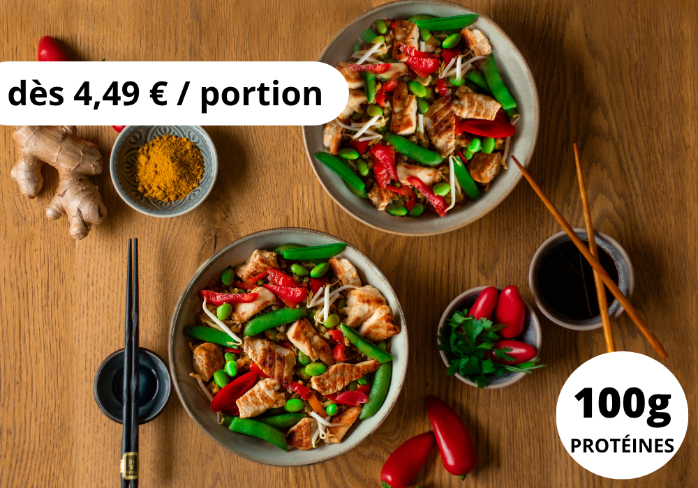 ~ Bowl Thaï au poulet (XL, 2 Portions)