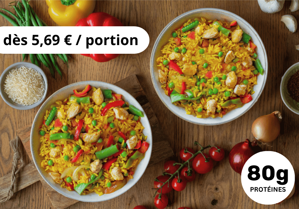 Paëlla au poulet (XL, 2 Portions)