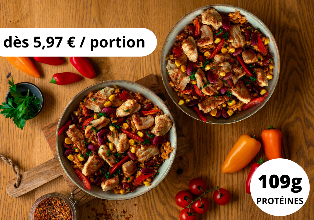 • Fajita Bowl (XL, 2 Portions)